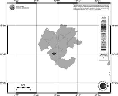 Mappa EMS - territori comuni
