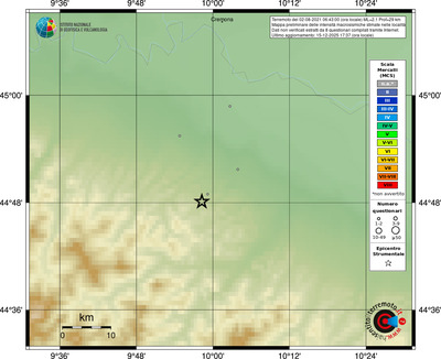 Mappa MCS - località