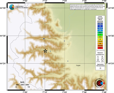 Mappa MCS - località
