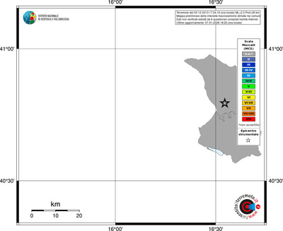 Mappa MCS - territori comuni