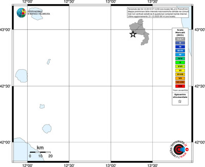 Mappa MCS - territori comuni