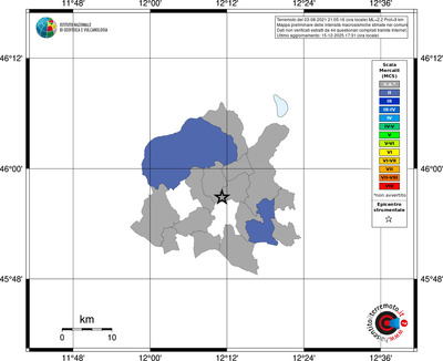Mappa MCS - territori comuni
