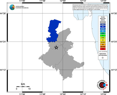 Mappa MCS - territori comuni