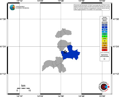 Mappa MCS - territori comuni