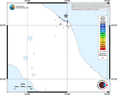 Mappa MCS - territori località