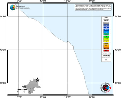 Mappa MCS - territori comuni