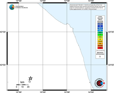 Mappa MCS - territori località