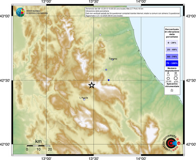 Mappa comuni con almeno 3 questionari