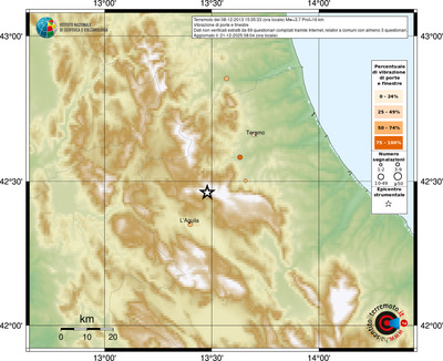 Mappa comuni con almeno 3 questionari