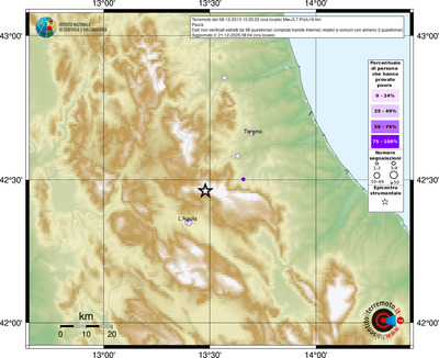 Mappa comuni con almeno 3 questionari