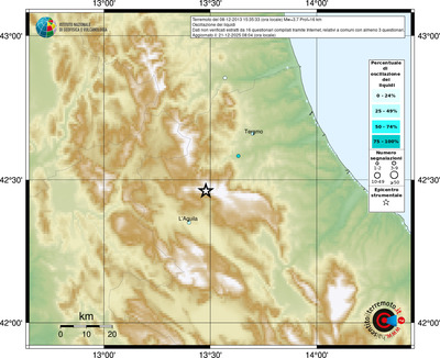 Mappa comuni con almeno 3 questionari