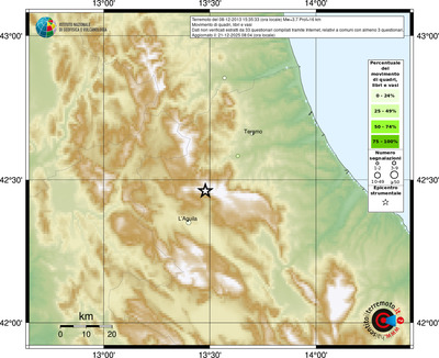Mappa comuni con almeno 3 questionari