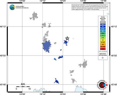 Mappa MCS - territori località
