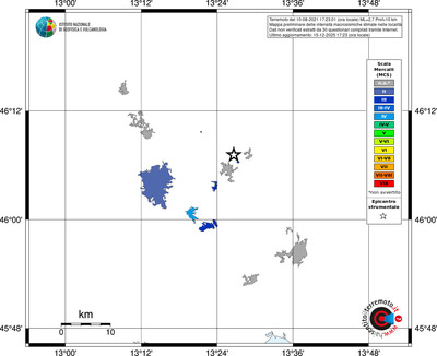 Mappa MCS - territori località