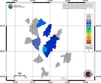 Mappa MCS - territori comuni