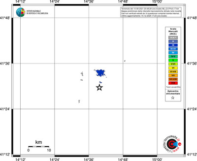 Mappa MCS - territori località