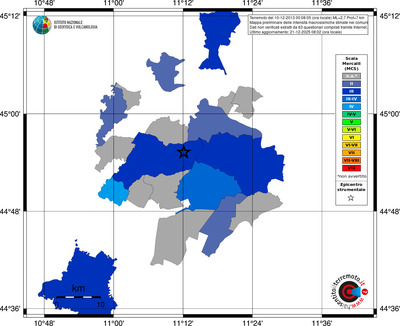 Mappa MCS - territori comuni