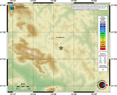 Mappa EMS - località