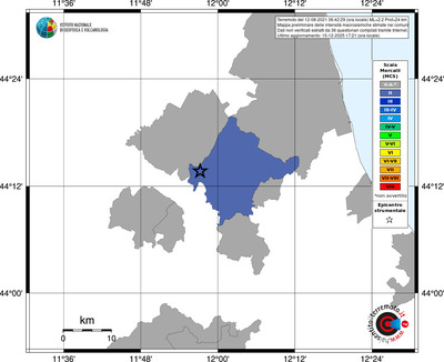 Mappa MCS - territori comuni