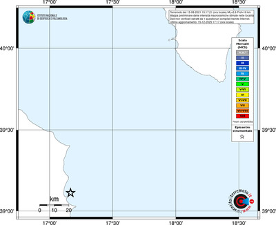 Mappa MCS - territori località