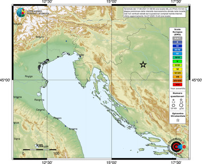 Mappa EMS - località