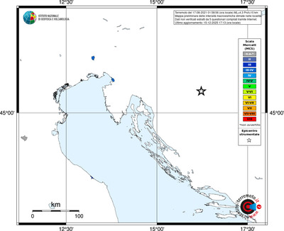 Mappa MCS - territori località