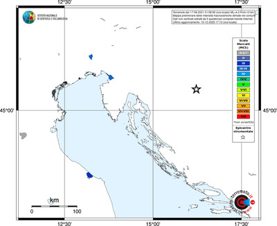 Mappa MCS - territori comuni