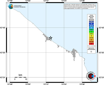 Mappa MCS - territori località