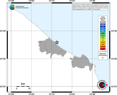 Mappa MCS - territori comuni