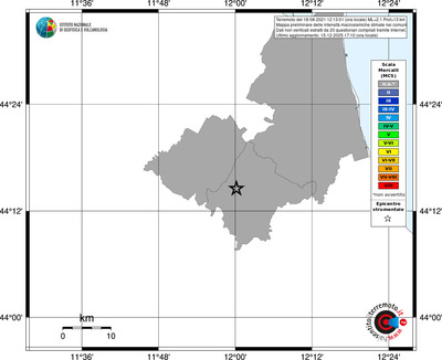 Mappa MCS - territori comuni