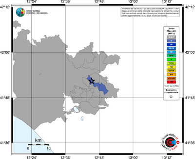 Mappa MCS - territori comuni