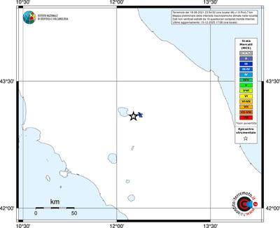 Mappa MCS - territori località