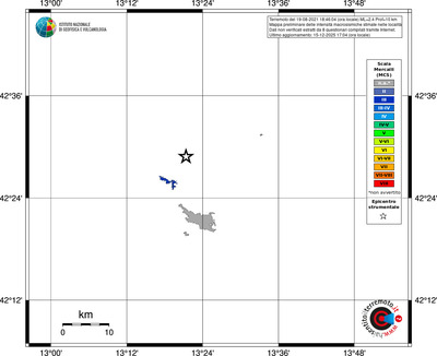 Mappa MCS - territori località