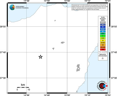 Mappa EMS - territori località