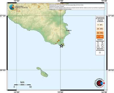 Mappa comuni con almeno 3 questionari