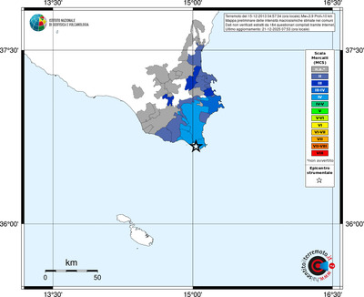 Mappa MCS - territori comuni