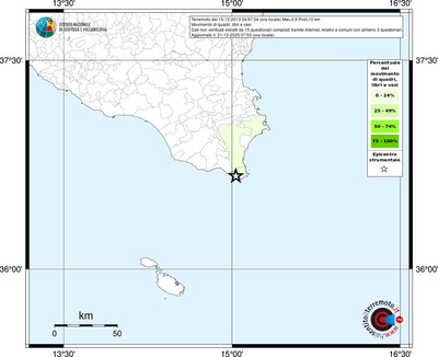 Mappa territorio comunale con almeno 3 questionari