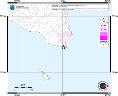 Mappa territorio comunale con almeno 3 questionari