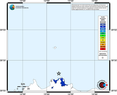 Mappa EMS - territori località