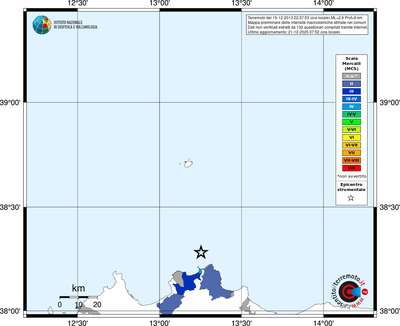 Mappa MCS - territori comuni