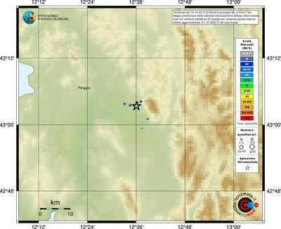 Mappa MCS - località