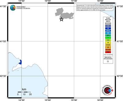 Mappa MCS - territori comuni
