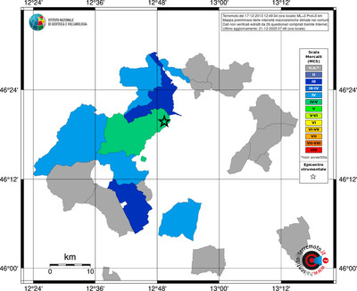 Mappa MCS - territori comuni