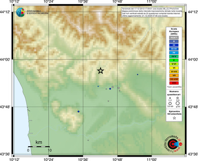Mappa EMS - località