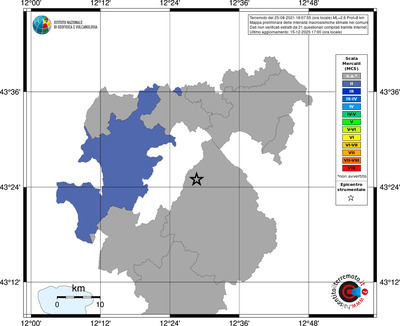 Mappa MCS - territori comuni