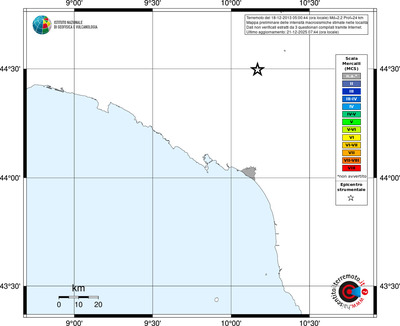 Mappa MCS - territori località