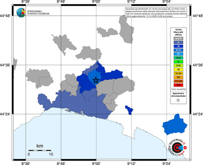 Mappa MCS - territori comuni