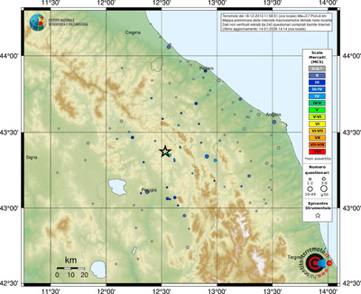 Mappa MCS - località
