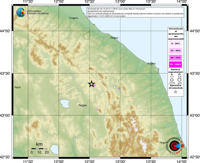 Mappa comuni con almeno 3 questionari
