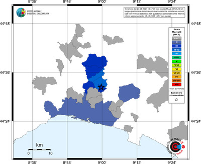 Mappa MCS - territori comuni